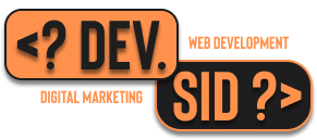 Digital Marketing, Web Design & Web Development Services by Dev.Sid logo