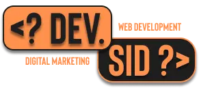 Digital Marketing, Web Design & Web Development Services by Dev.Sid logo